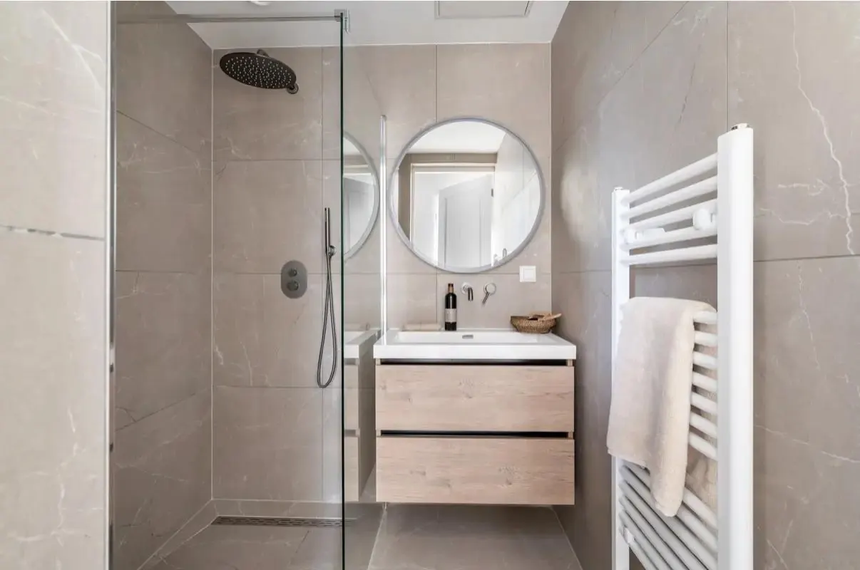 Badkamer na renovatie